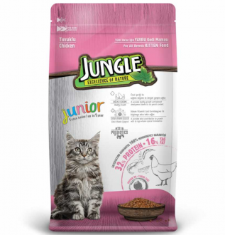 Jungle Kitten Tavuklu 12 kg Kedi Maması kullananlar yorumlar